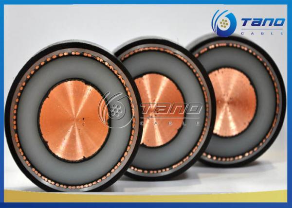10kV Copper Conductor XLPE insulation MV Power Cable Without Armour