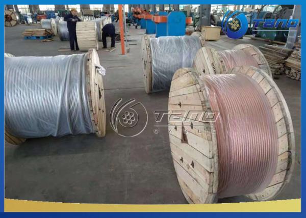 1AWG – 18AWG Bare Stranded Copper Conductor For Grounding Electrical Substations 2 Years Warranty