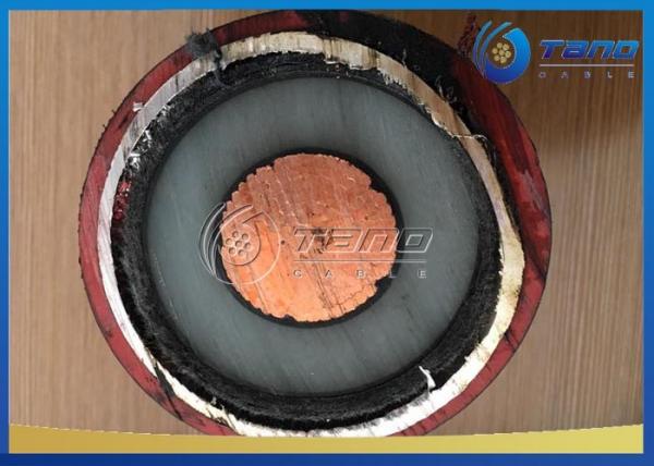  China 220 KV Lead Sheath HV Power Cable 1600mm2 XLPE Insulation For Underground supplier