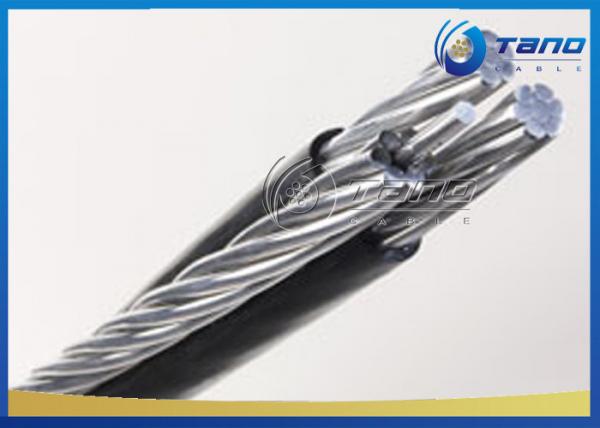 2 AWG Triplex Service Drop Cable Aluminum Conductor XLPE Insulation ISO Certification