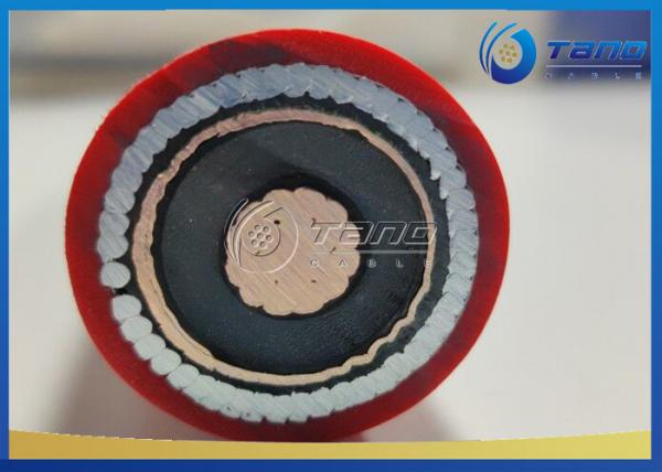  China 36kV MV Power Cable AWA / MDPE Power Cable Standard XLPE Insulation IEC 60502 -2 supplier