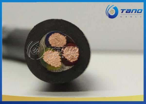 450V / 750V Rubber Insulated Cable , 3 Core Rubber Cable EPR Insulation