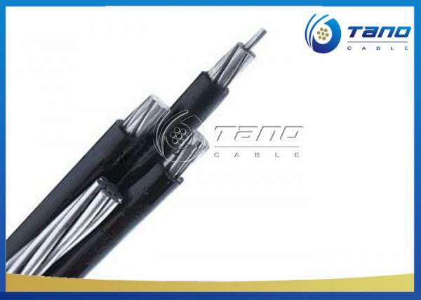  China 6 AWG Overhead Service Drop Cable Shepherd ACSR Neutral 0.6 / 1kV supplier