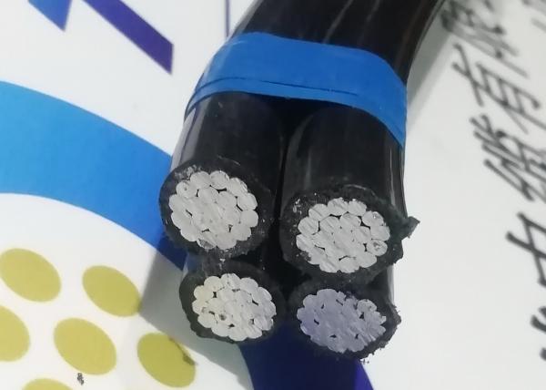 ABC 1kV 4 × 70mm2 Aerial Bundled Cable High Reliability For Electrical Installations