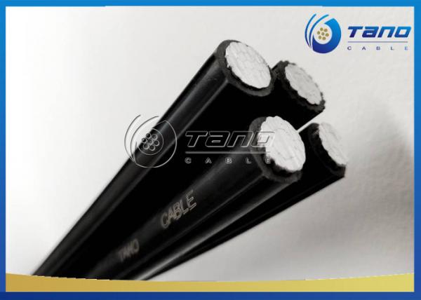 Aerial Bundled Tano Cable Overhead Aluminum Conductor Acid Rain Resistant