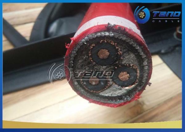  China Al Conductor Middle Voltage Power Cable XLPE Insulation Unarmoured PVC Sheath supplier