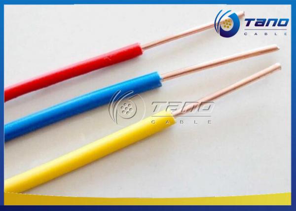  China Annealed Soft Copper Conductor PVC Insulation For Fixed Protected Installation supplier
