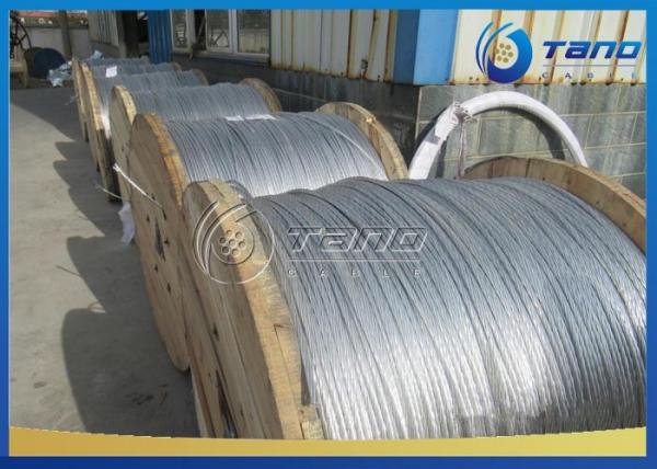  China Bare Aluminum Overhead Line Conductor Silver Color Corrosion Resistance supplier