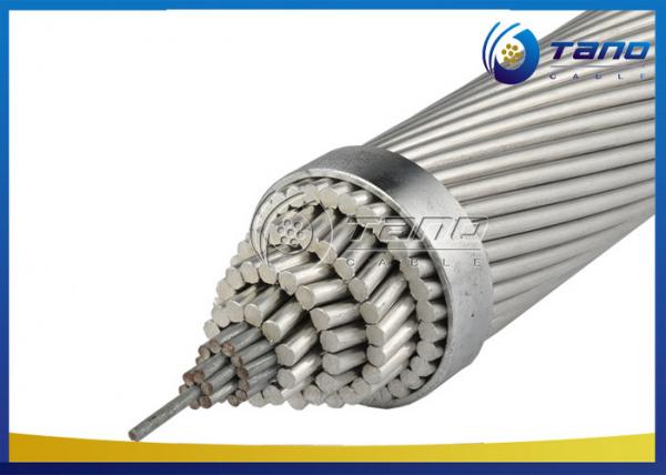Bare Overhead ACAR Conductor High Strength Lightweight Aluminum Silver White Color