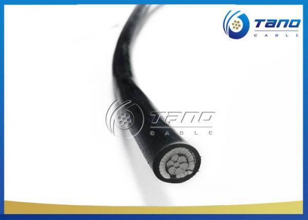 Black Color Concentric Cable PVC ST2 Jacket For Power Distribution Network