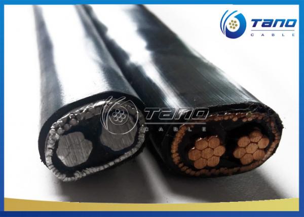Concentric PE PVC Insulated Cable 2 3 4 Core Solid / Stranded Conductor