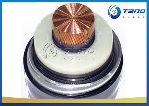  China Durable 500kV High Voltage Copper Cable 2500mm2 Corrugated Aluminum Sheath supplier