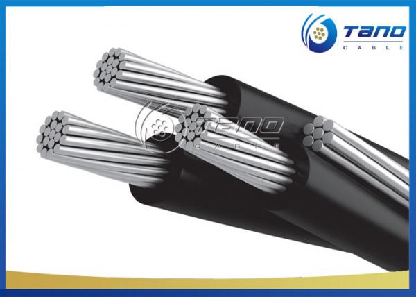 High Reliability Aerial Electrical Cable PE / PVC Insulation With ISO Certification