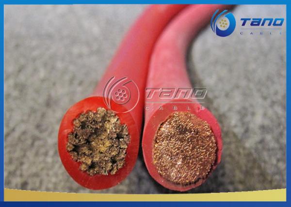  China IEC 60254 Standard Single Core Rubber Welding Cable Flexible Conductor supplier