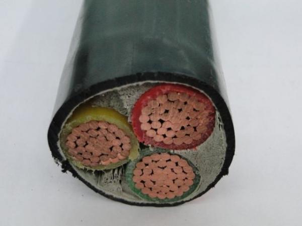  China Industrial Unarmored XLPE Insulated 3 Core Power Cable 100% Copper Conductor supplier