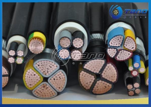 Industrial Xlpe Insulated PVC Sheathed Copper Cable Low Voltage ISO9001