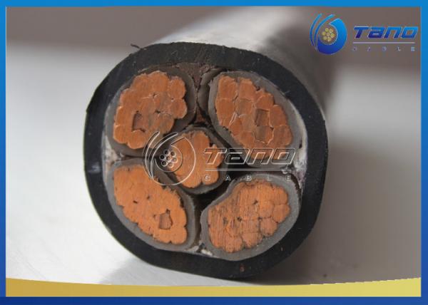Multi Cores PVC Electrical Power Cable 600 / 1000V Flame Retardant Cables
