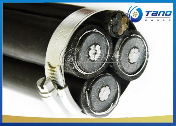 MV Insulated Aerial Bundled Cable Aluminum Conductor Electrical 10KV ABC Cable