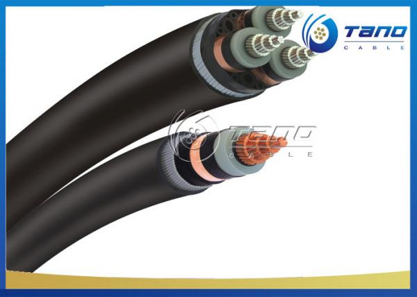  China One Core XLPE Power Cable Copper Tape Screen 18 / 30kV Without Armour supplier