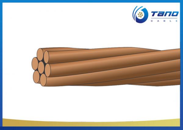 Standard Bare Copper Conductor For Overhead Electrical Distribution Lines
