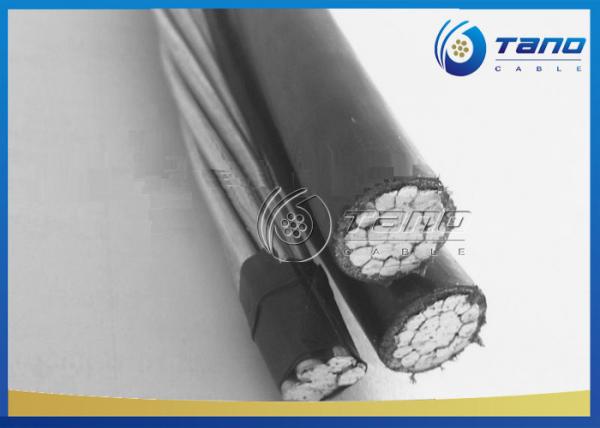 TANO CABLE Aluminum Service Drop Cable Overhead Distribution Line For Construction Sites