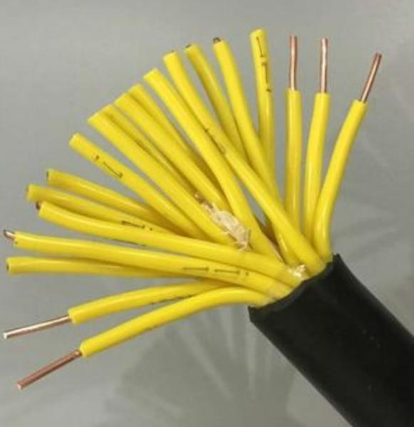  China 16×1.5mm2 LSZH flexible Copper XLPE/PVC Insulated and Sheathed Electrical Control Cable supplier