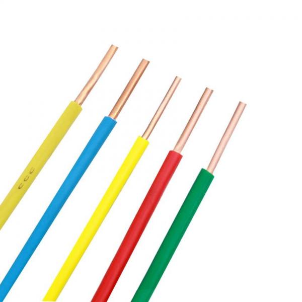  China 1.5 mm 2.5 mm 4mm 6mm 10mm,16mm,25mm,35mm Single core PVC sheathed wire copper electric cable supplier