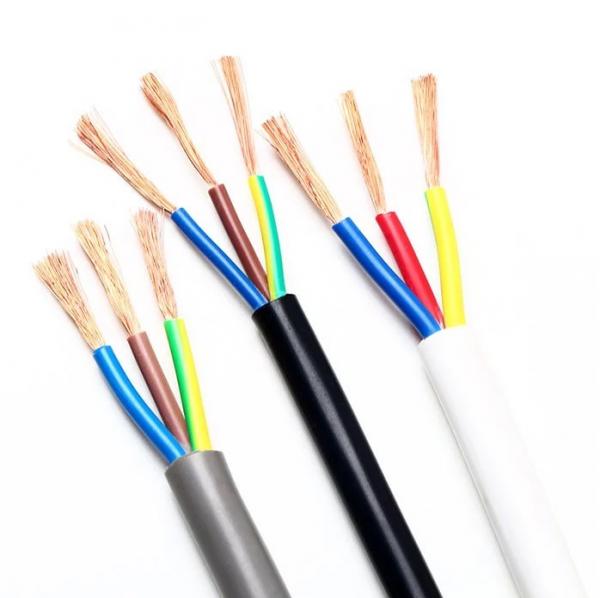 Factory Direct Price 1.5mm 2.5mm 4mm flexible power cable RVV for house electrical equipment