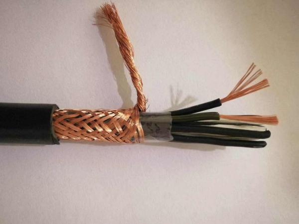  China Hot sale 2 core 0.75mm2 PVC insulated PVC sheathed RVVP copper wire braid shielding pair twisted flexible cable supplier