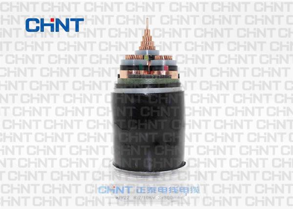  China 6/10KV Armored Power Cable Double Steel Tape With Cross Section 35-630mm2 supplier