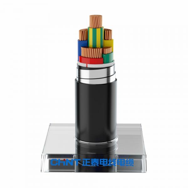  China Fire Resistant Black Sheath 4 Core Copper Armoured Cable supplier
