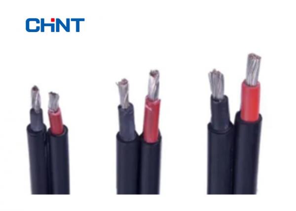 Low Toxicity DC 1500V Solar PV Cable , TUV Solar Cable 4mm2 2.5mm2 2.5mm2