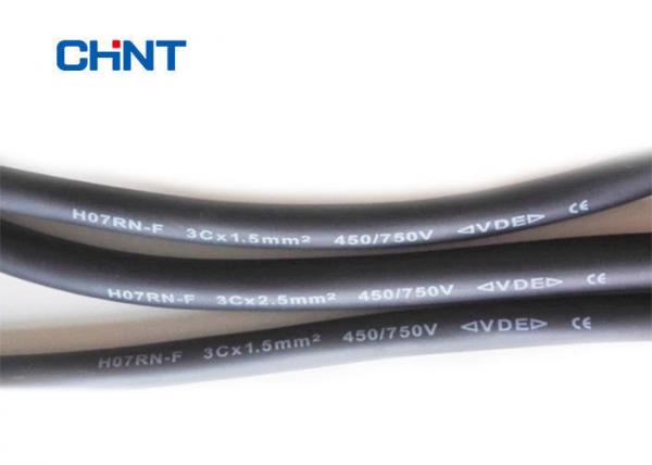  China Mining Rubber Insulated Cable EPR / Neoprene Trailing CPE Sheath supplier