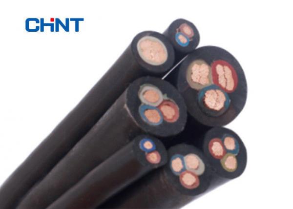  China Multi Cores Rubber Insulated Cable , Weather Resistant Rubber Flex Cable supplier