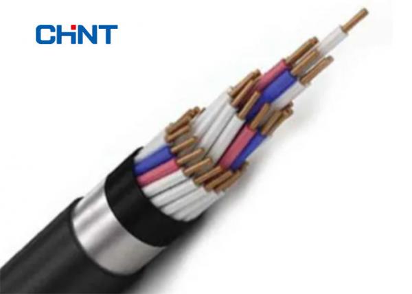  China PVC / XLPE Insulation Armoured Control Cable Flame Retardant Copper Conductor supplier