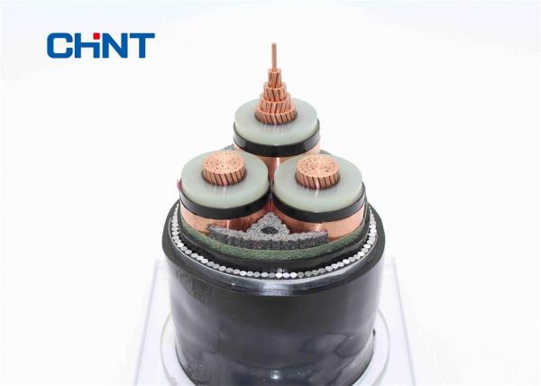  China Single core and three cores cu/XLPE/CTS/LSOH power cable rated voltage 6/10(12)kV supplier