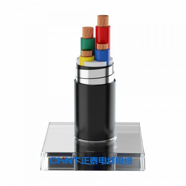 solid copper conductor PVC Sheath 1KV 4 Core Armoured Cable