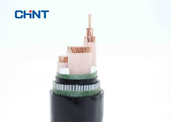  China SWA Armored Low Smoke Zero Halogen Power Cable Four Cores IEC 60502 Approval supplier