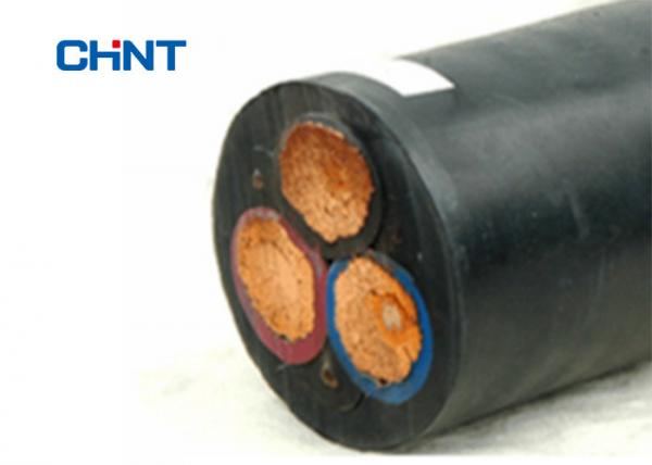  China Synthetic Rubber Insulated Cable , 3 Core Rubber Cable Wide Temperature Range supplier