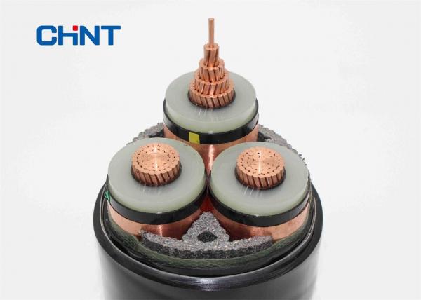  China Underground MV power cable with cu/XLPE/CTS/LSOH/STA/LSOH rated voltage 8.7/15kV supplier