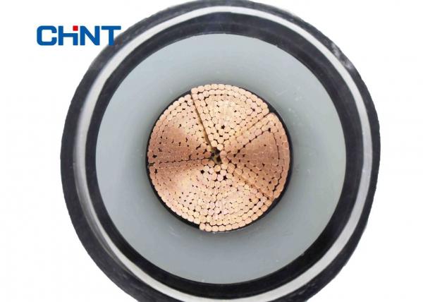 Waterproof XLPE Power Cable 220KV Transmission With Copper Conductor