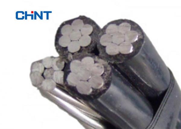 XLPE Insulated Aerial Bundled Cable , Standard Aerial Cable 1kV Rated Voltage