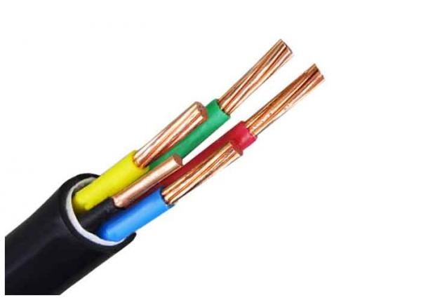 0.6/1KV 5 Core Pvc Insulated Copper Cable , Copper Power Cable Armoured