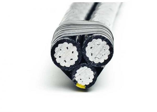0.6/1KV Aerial Drop Cable , Aerial Electrical Cable Overhead Line Triplex ASTM B231
