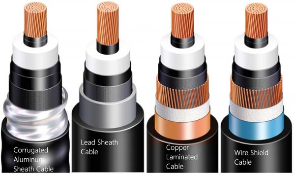 0.6/1kV XLPE Power Cable , XLPE Aluminium Cable 70 Sq Mm Concentric