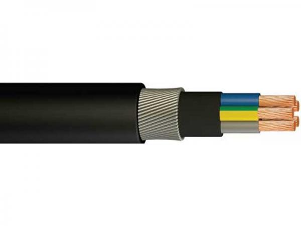 185 Sqmm XLPE Flexible Cable , LT XLPE Cable With Stranded Copper Conductor
