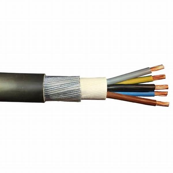  China 2 Copper Armoured Electrical Cable HT Multi Core X 185mm 90 degree Conductor Temp supplier