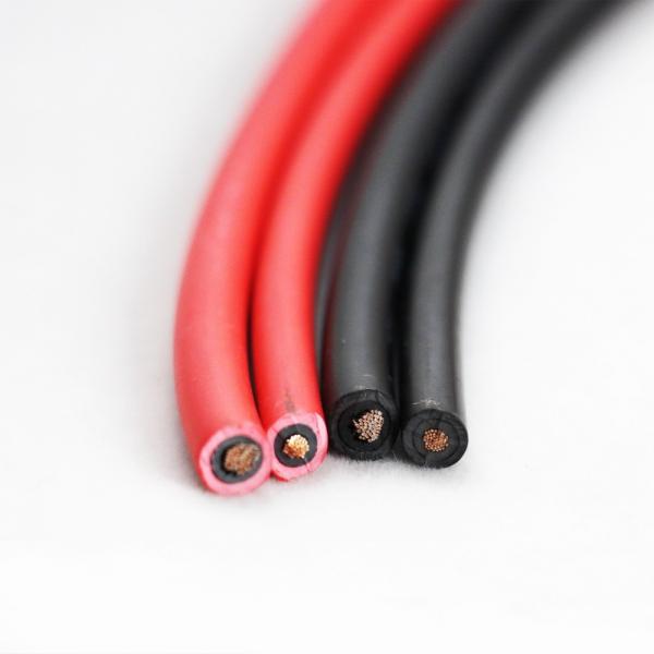  China 2 Core Flat / Round 8 Awg Solar Wire , 6mm2 Solar Cable Pantone Insulation Color supplier