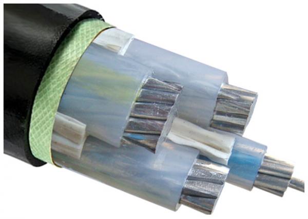  China 3 Plus 1 Core XLPE Insulated Cable Low Voltage Black Outer Sheath supplier