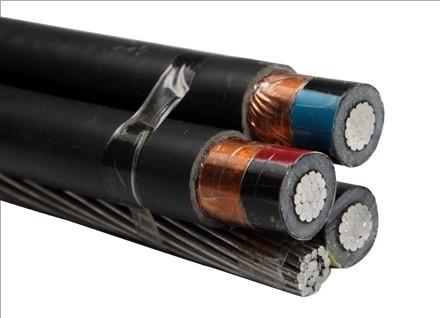  China 4 Core XLPE Insulated Aerial Bundled Cable For Overhead Distribution Lines supplier